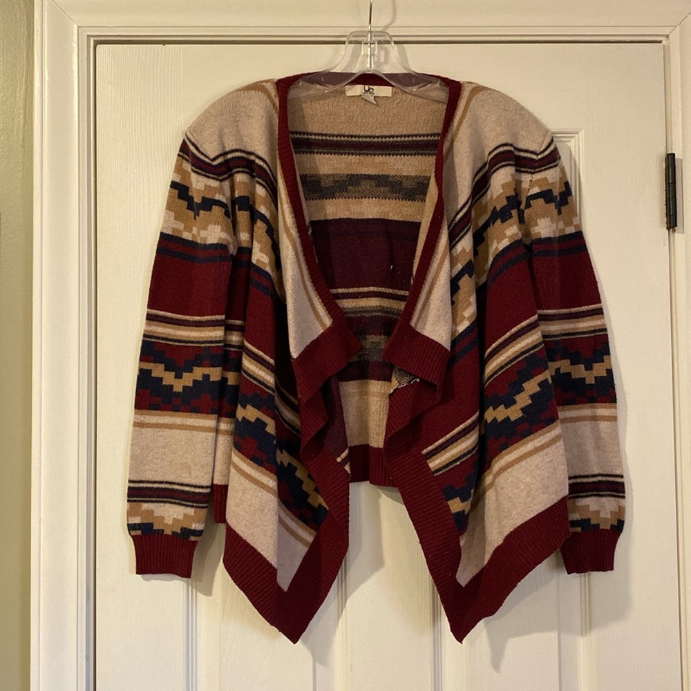 Gently Used, Aztec Pattern Cardigan